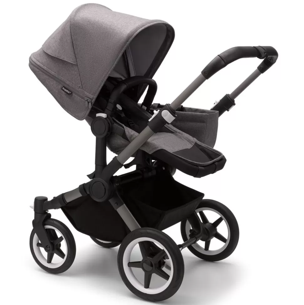 Poussette Donkey 5 Mono Complete - Grey Melange | Bugaboo Hot