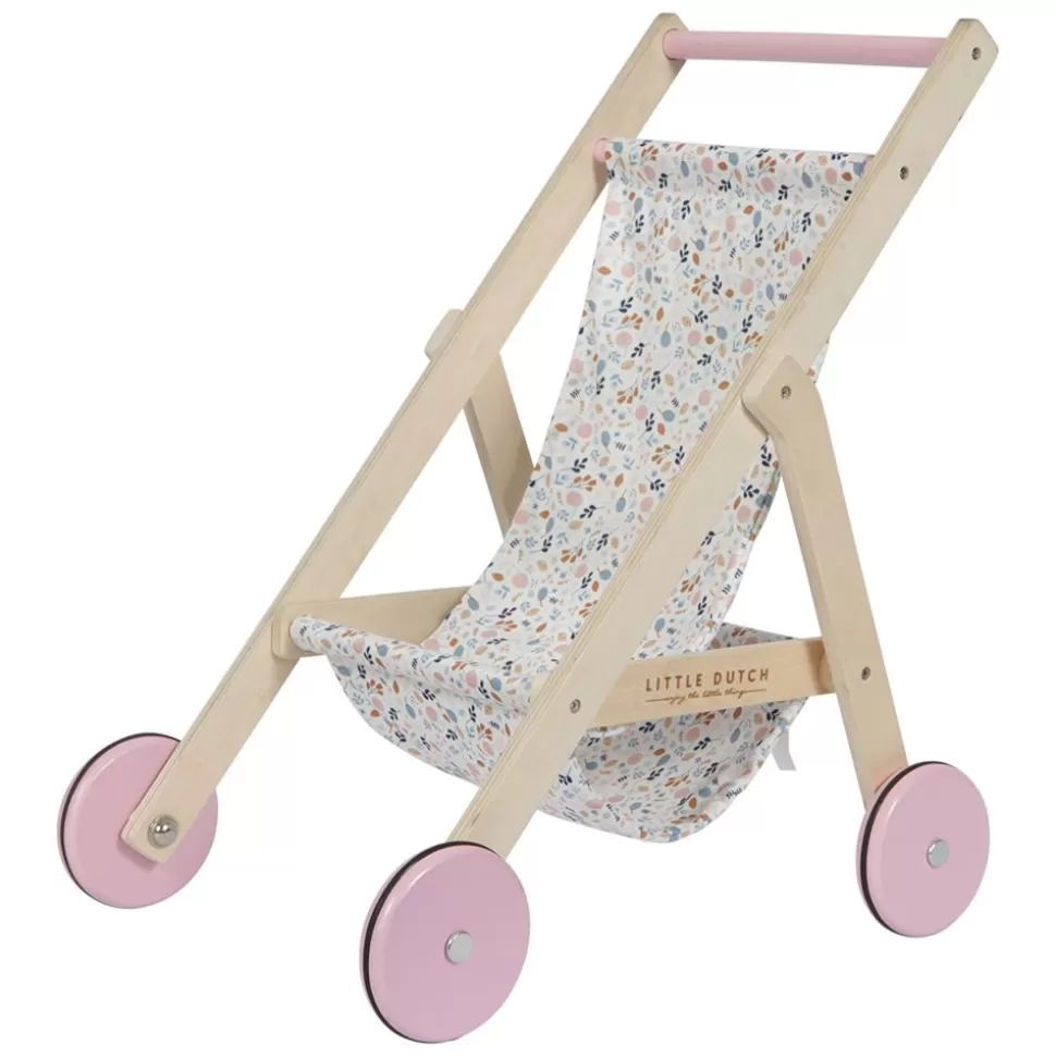 Poussette En Bois Pour Poupee | Little Dutch Cheap