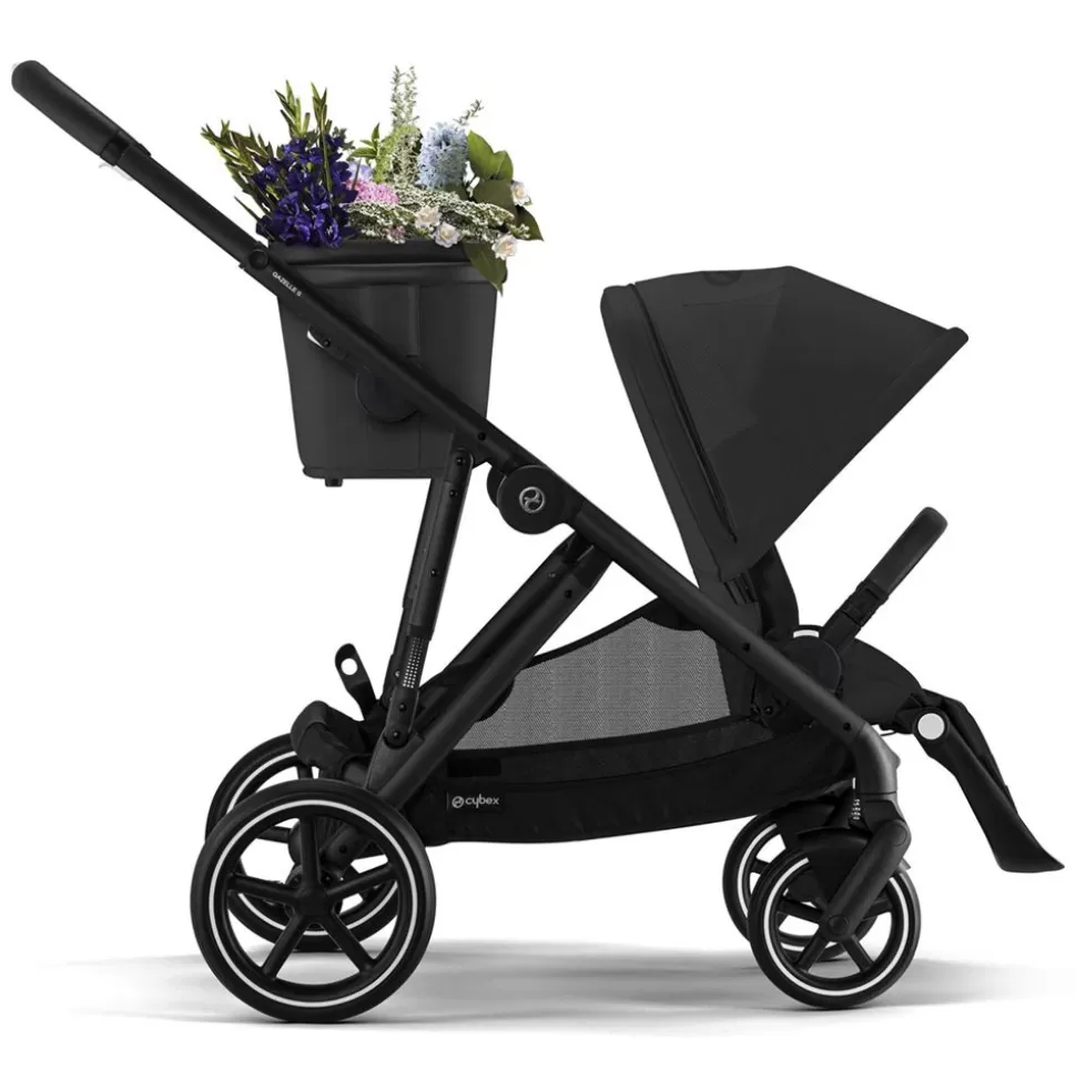 Poussette Evolutive Gazelle S Chassis Black - Moon Black | Cybex Online