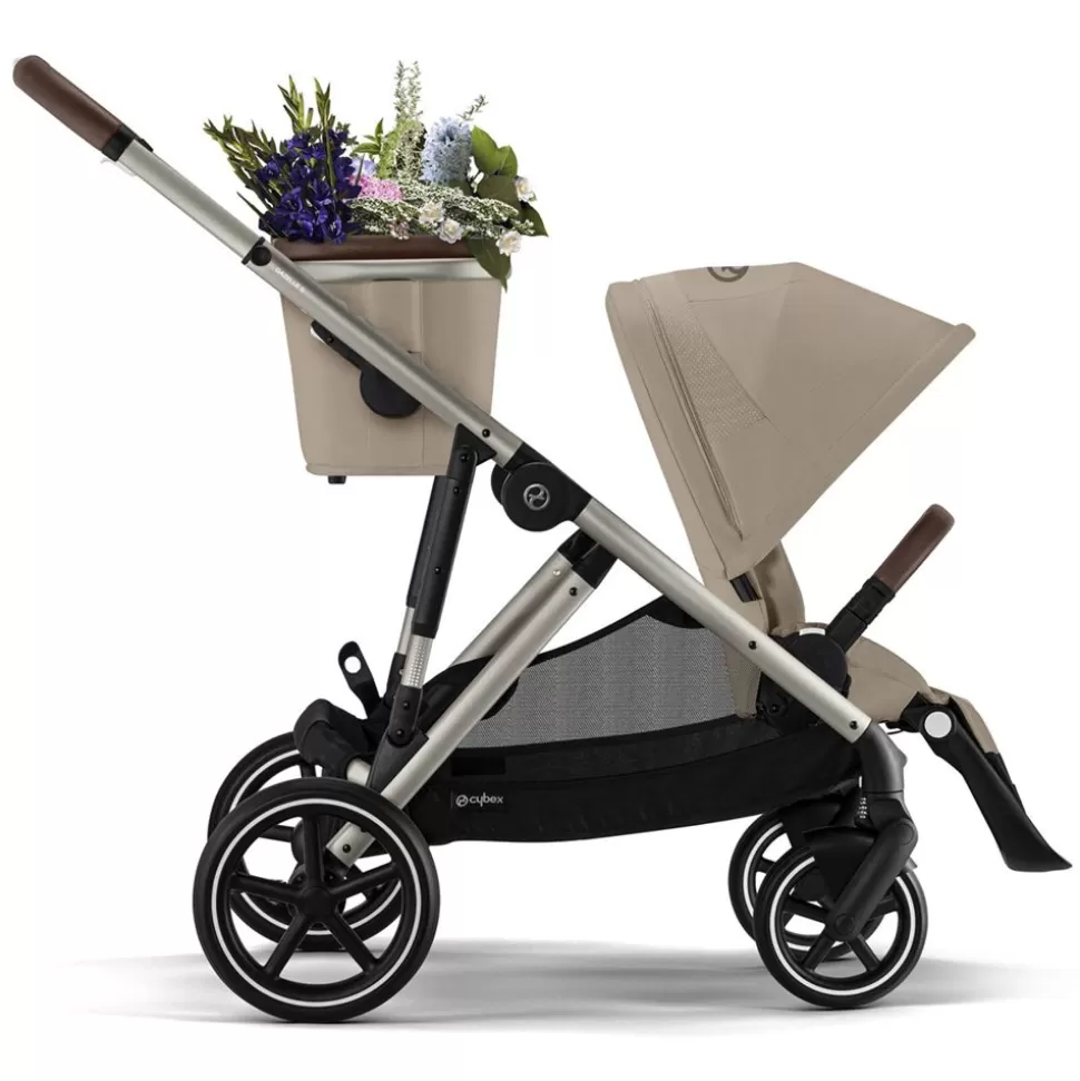 Poussette Evolutive Gazelle S Chassis Taupe - Almond Beige | Cybex Clearance