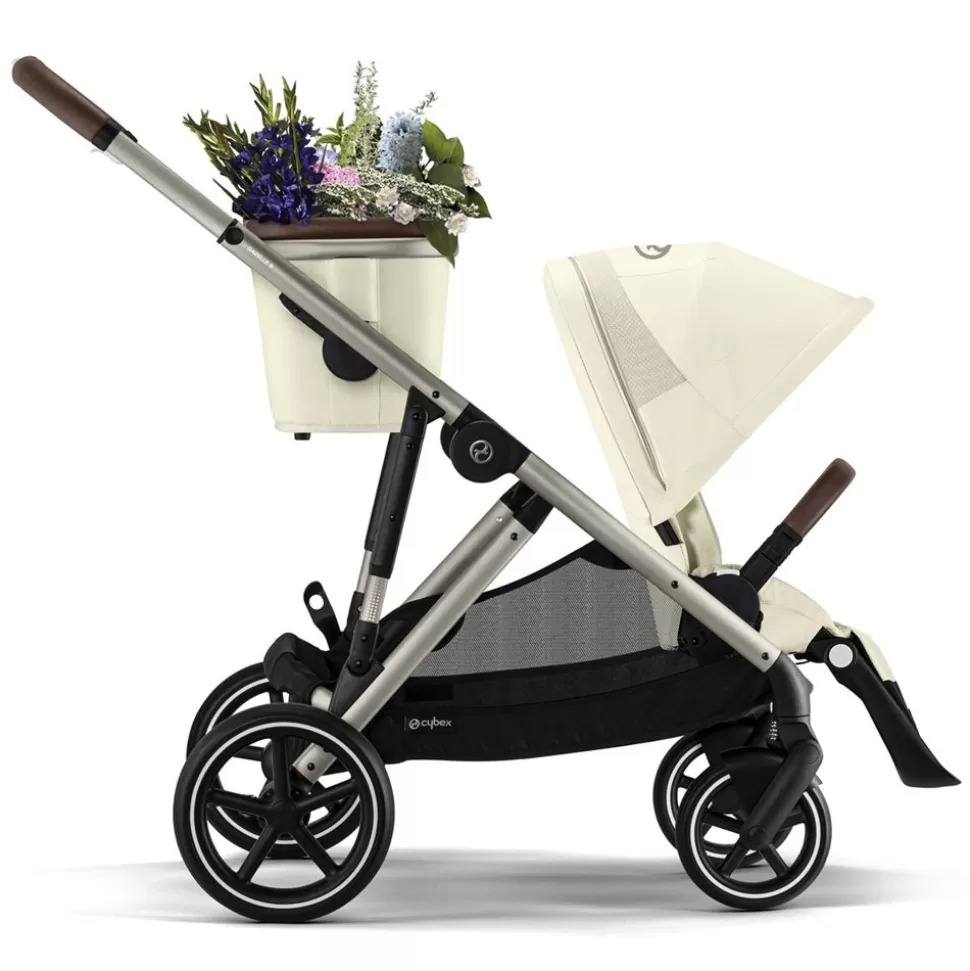 Poussette Evolutive Gazelle S Chassis Taupe - Seashell Beige | Cybex Best