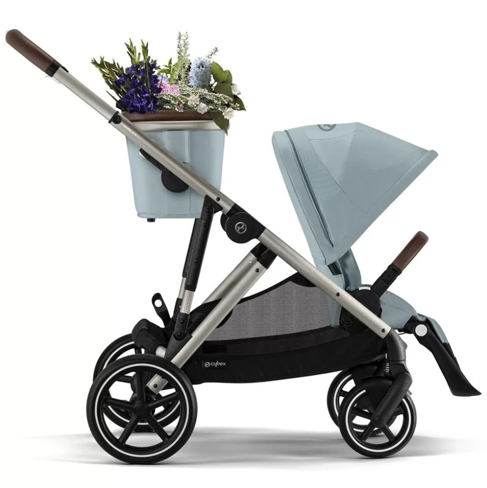 Poussette Evolutive Gazelle S Chassis Taupe - Sky Blue | Cybex Store