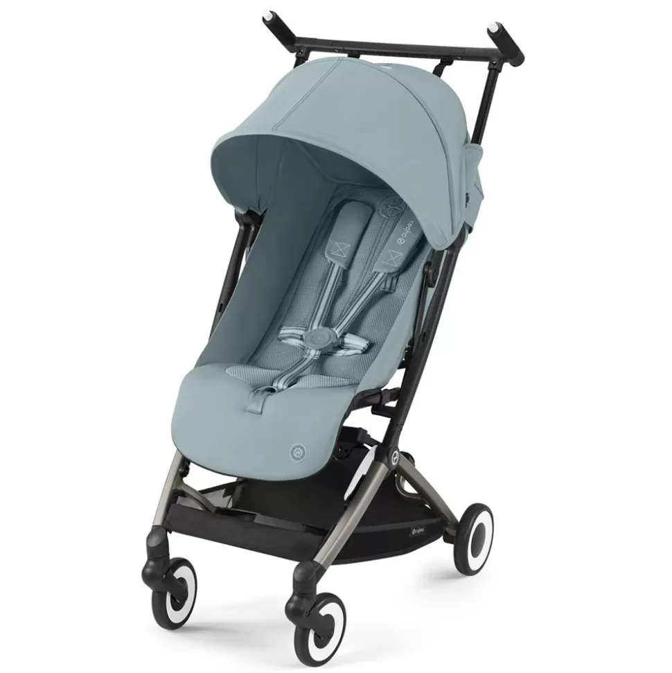 Poussette Ultra-Compacte Libelle Chassis Taupe - Stormy Blue | Cybex Best Sale