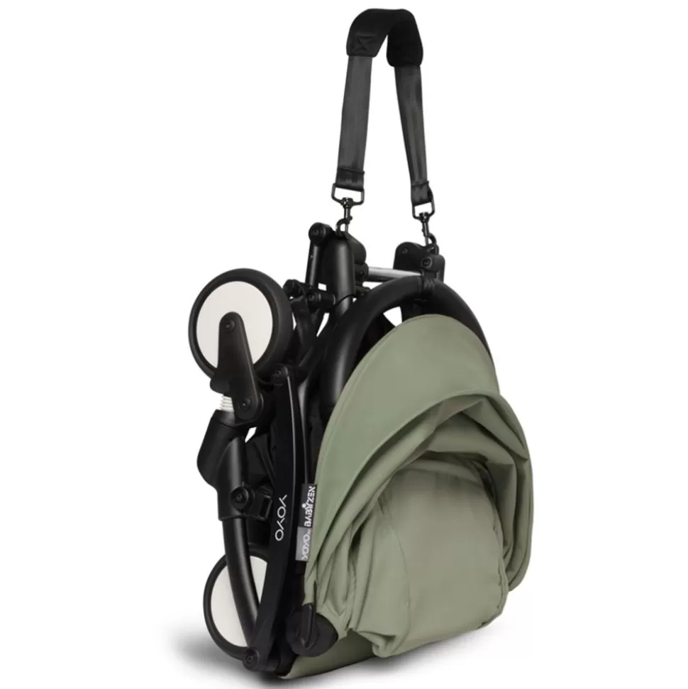 Poussette Yoyo Complete Chassis Noir 0+ Et 6+ - Olive | BABYZEN Outlet