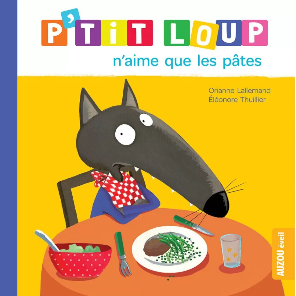 P'Tit Loup N'Aime Que Les Pates | Auzou Cheap