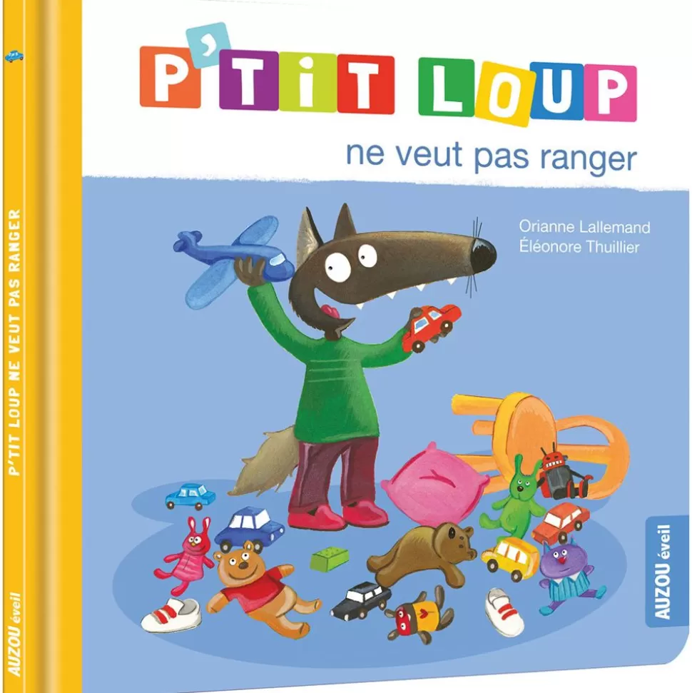 P'Tit Loup Ne Veut Pas Ranger | Auzou Discount