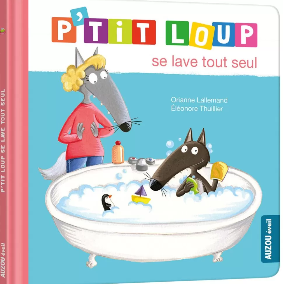 P'Tit Loup Se Lave Tout Seul | Auzou Clearance