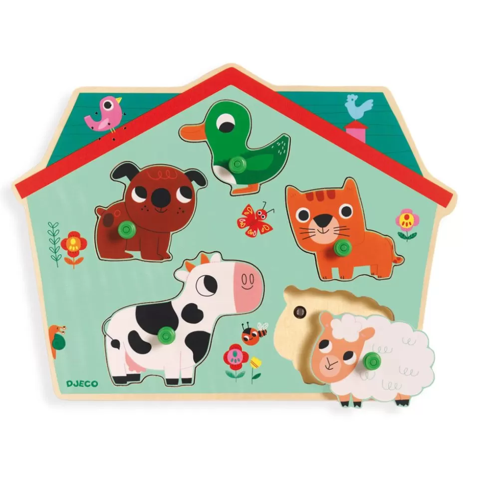 Puzzle Sonore - Ouaf Woof | Djeco Outlet