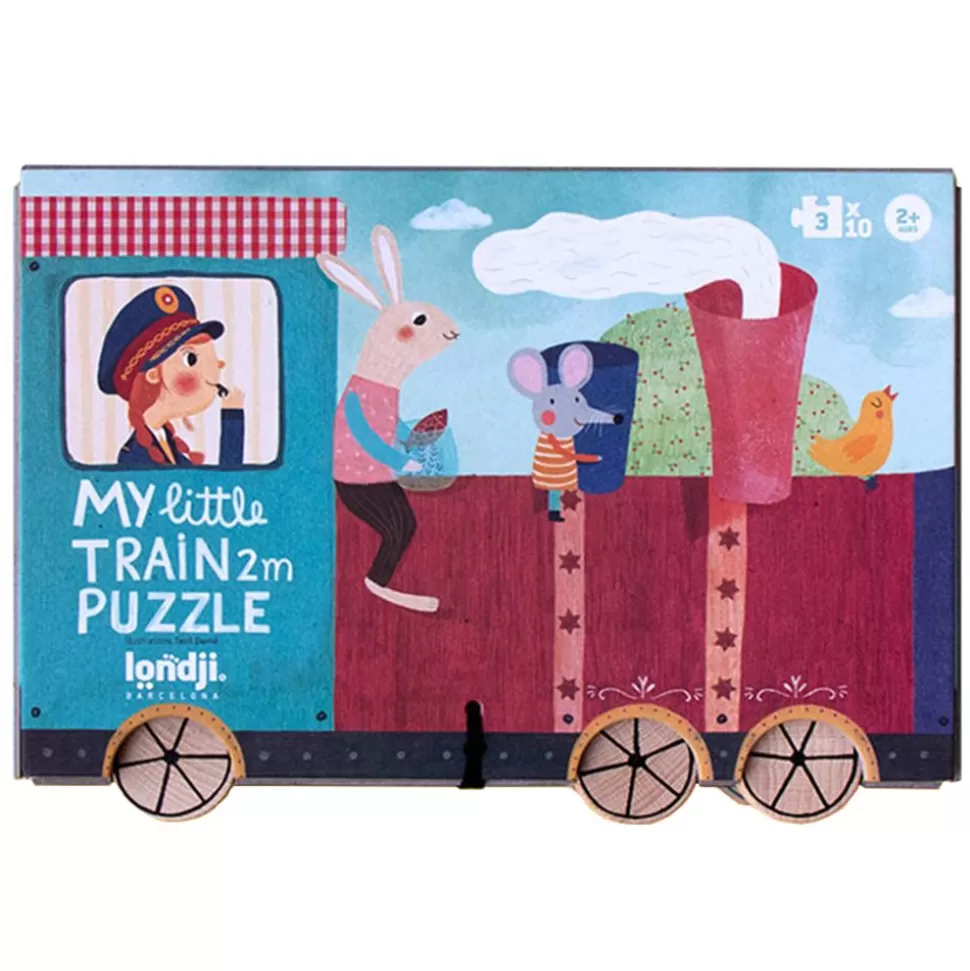 Puzzles Pour Apprendre A Compter - Mon Petit Train | Londji Outlet