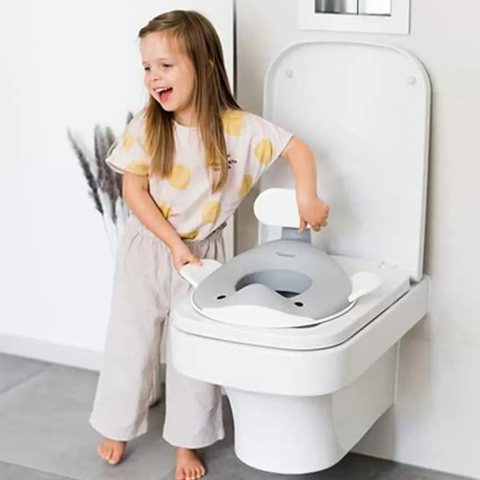 Reducteur De Toilette Baleine - Gris Fonce | Kindsgut Outlet