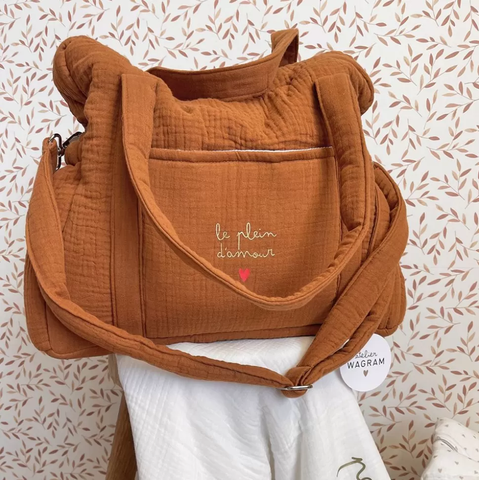 Sac À Langer - Caramel Le Plein D'Amour | Atelier Wagram Hot