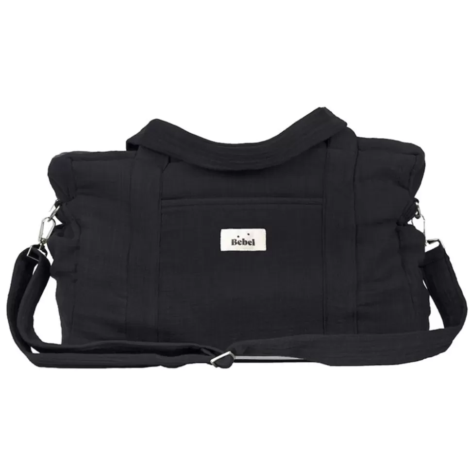 Sac À Langer Effet Lin 24/48H - Reglisse | BEBEL Clearance