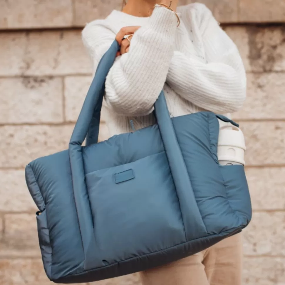 Sac À Langer Paris Puffy - Baltic Blue | BÉABA Outlet