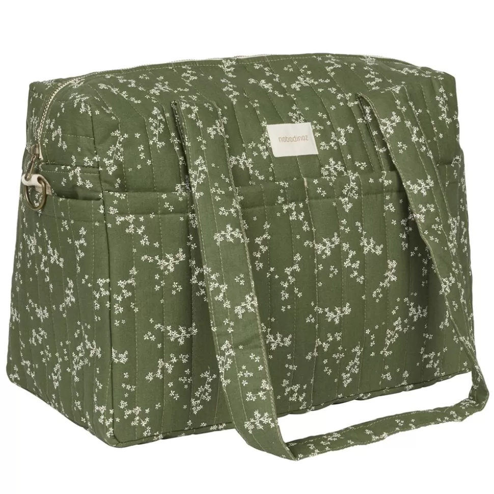 Sac À Langer Stories - Green Jasmine | Nobodinoz Cheap