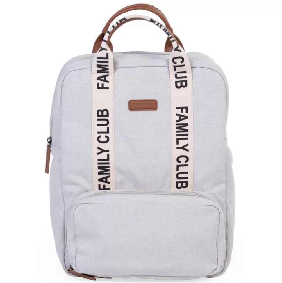 Sac A Dos A Langer Family Club Signature - Ecru | Childhome Best