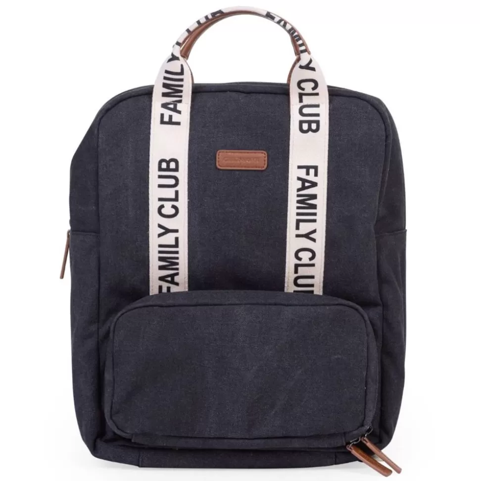 Sac A Dos A Langer Family Club Signature - Noir | Childhome Cheap