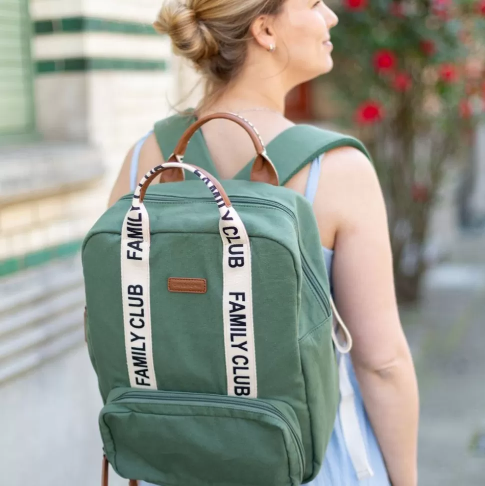 Sac A Dos A Langer Family Club Signature - Vert | Childhome Cheap