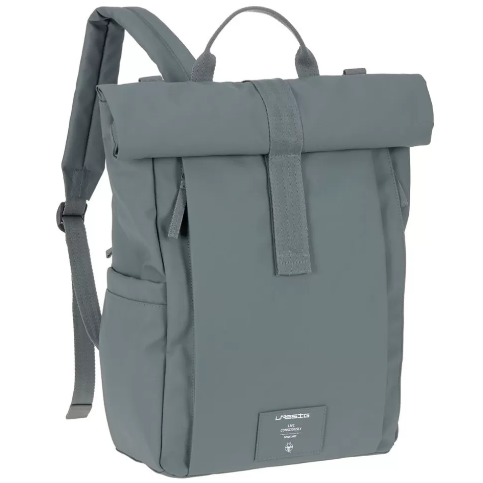 Sac A Dos A Langer Rolltop Up Green Label - Anthracite | LÄSSIG Fashion