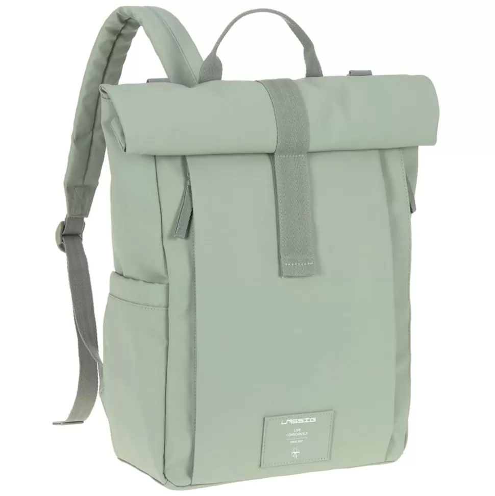 Sac A Dos A Langer Rolltop Up Green Label - Vert Argente | LÄSSIG Hot