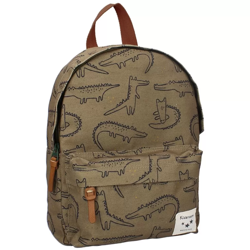 Sac A Dos Beasties - Crocodiles Kaki | Kidzroom Sale