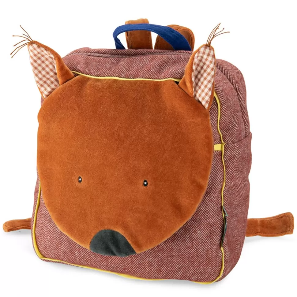 Sac A Dos Ecureuil Harry - Pomme Des Bois | Moulin Roty Best Sale