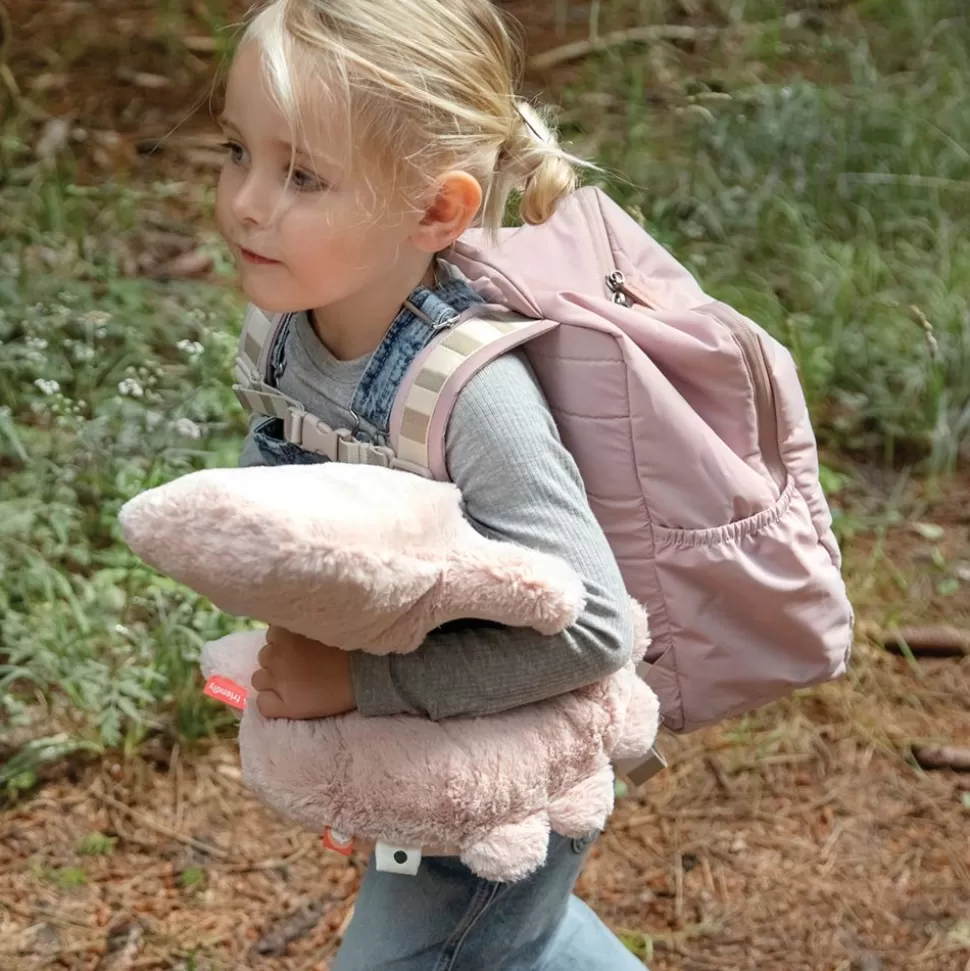 Sac A Dos Enfant Matelasse - Croco Rose | Done by Deer Online