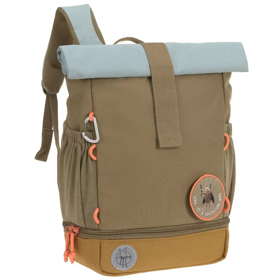 Sac A Dos Mini Rolltop - Vert Olive | LÄSSIG Best