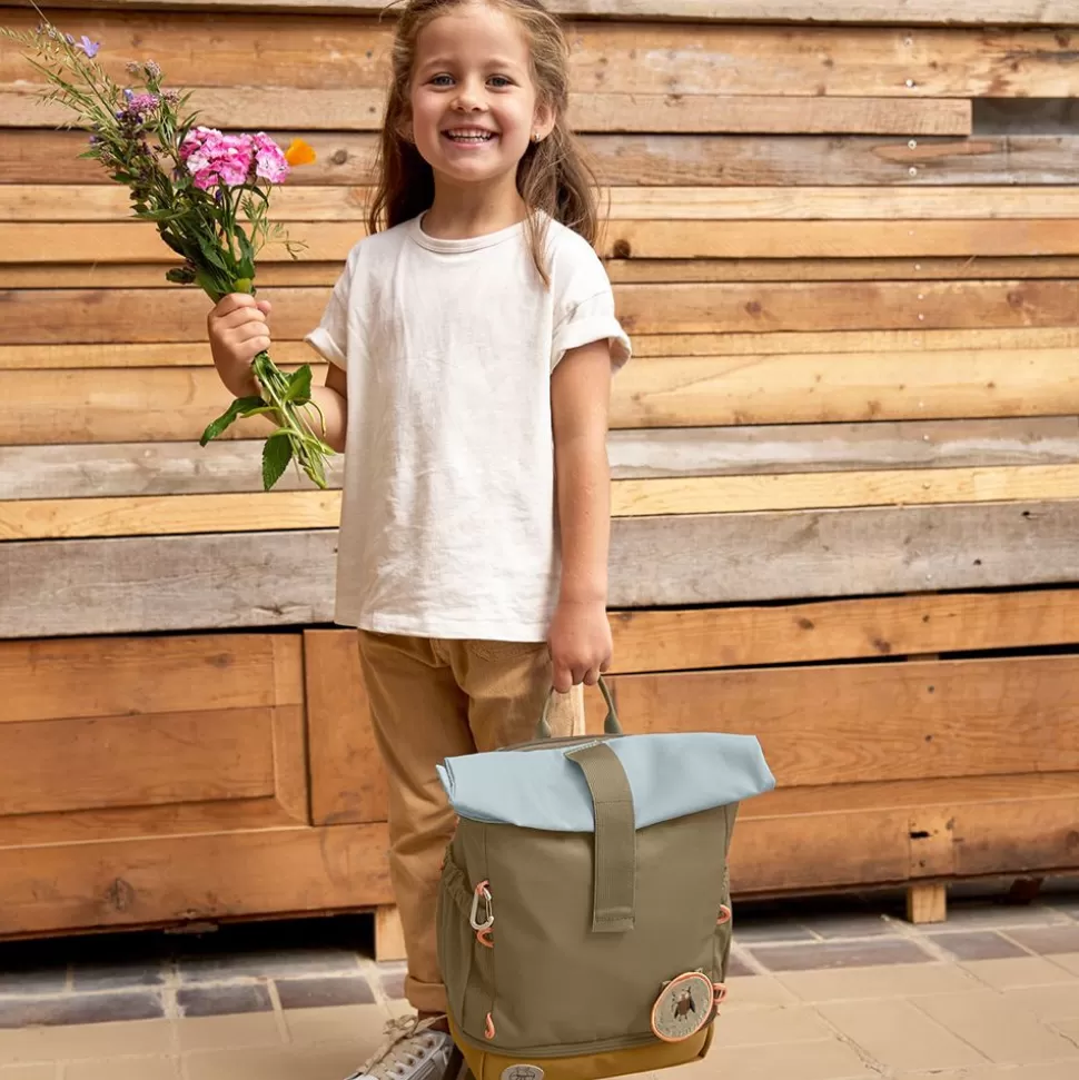 Sac A Dos Mini Rolltop - Vert Olive | LÄSSIG Best