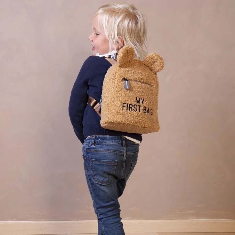 Sac A Dos My First Bag - Teddy Beige | Childhome Hot