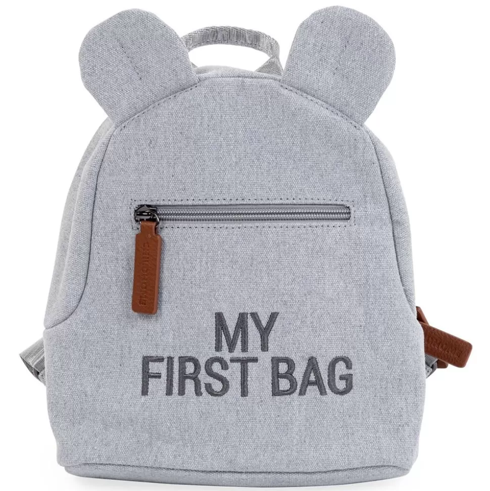 Sac A Dos My First Bag Canvas - Gris | Childhome Shop