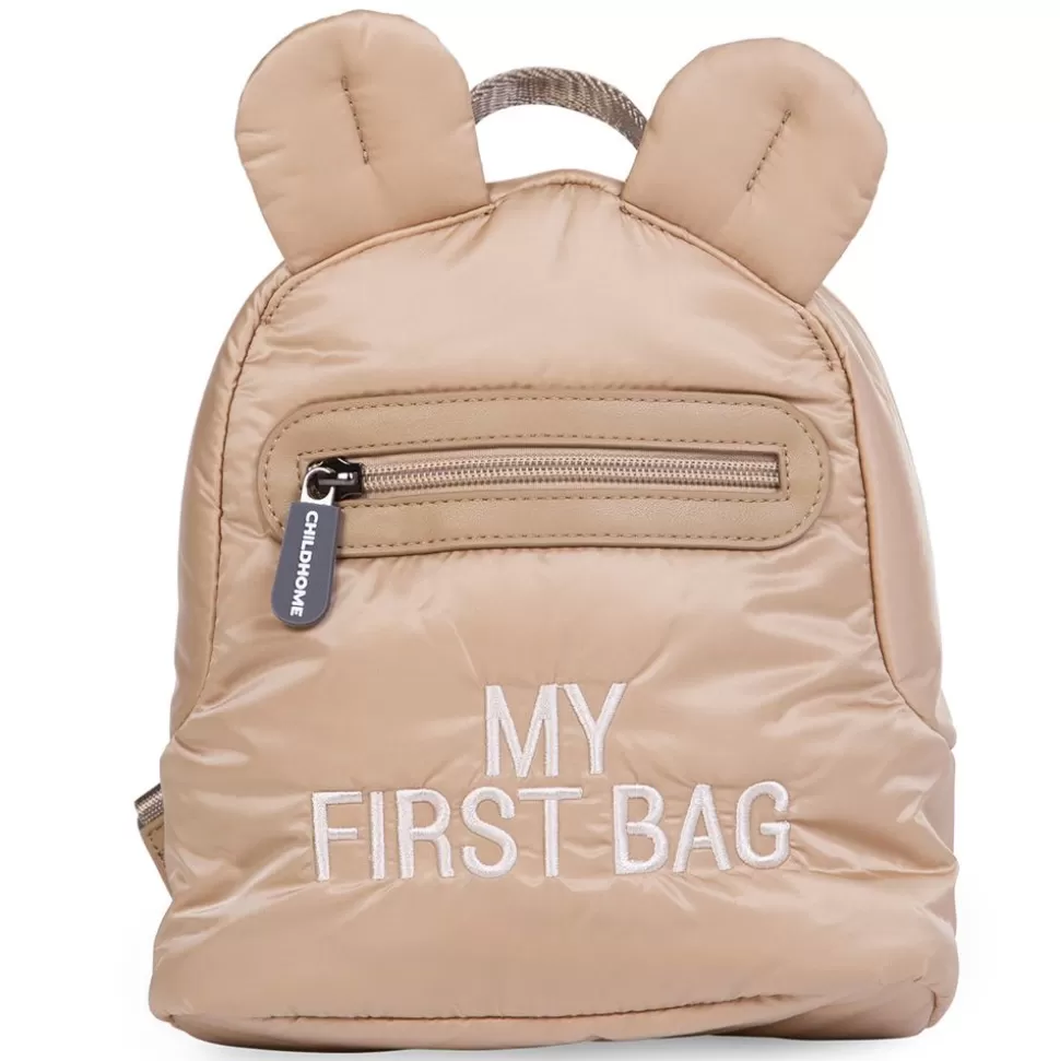 Sac A Dos My First Bag Matelasse - Beige | Childhome Outlet