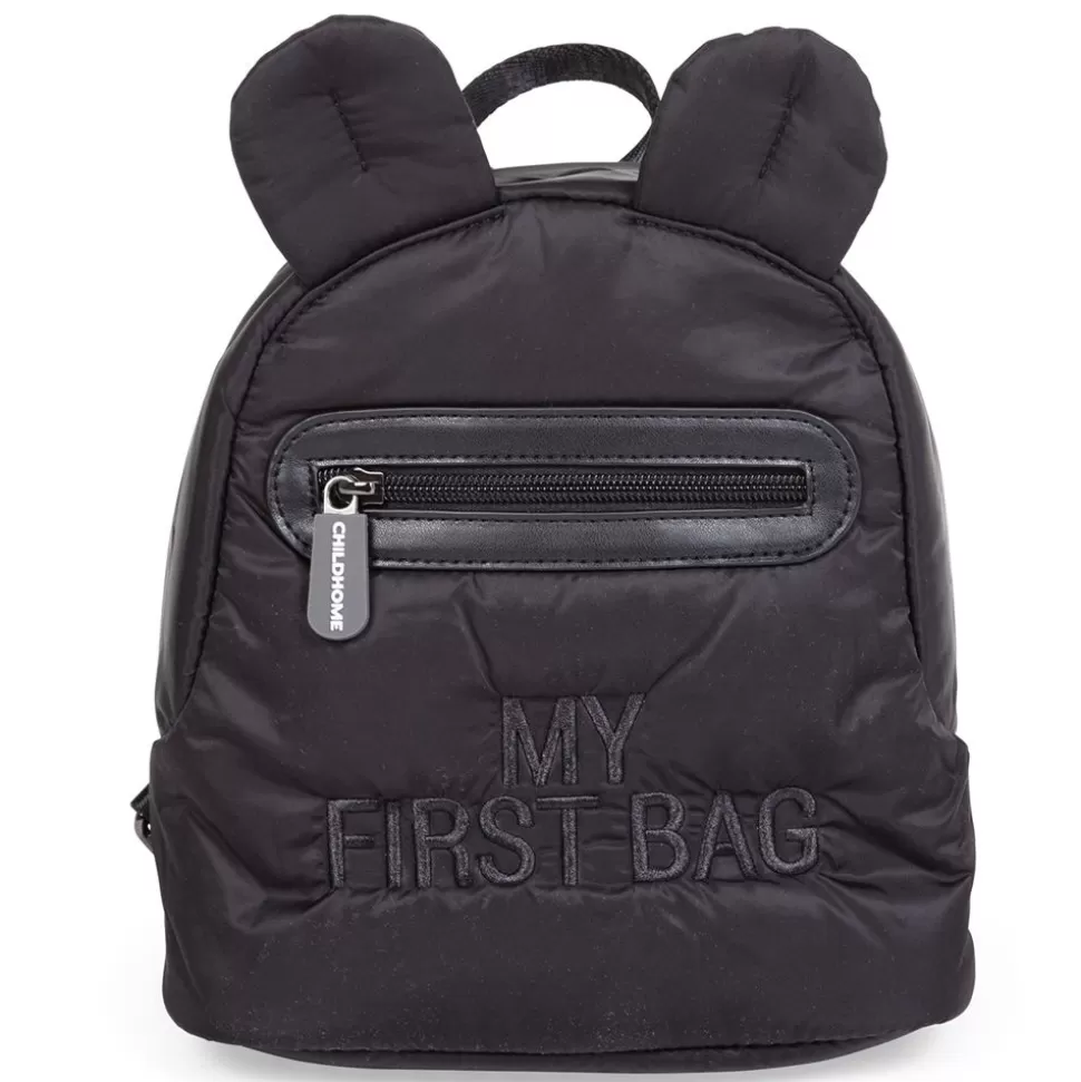 Sac A Dos My First Bag Matelasse - Noir | Childhome Cheap