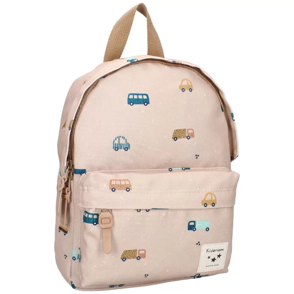 Sac A Dos Sweet Cuddle - Voitures Beige | Kidzroom Store