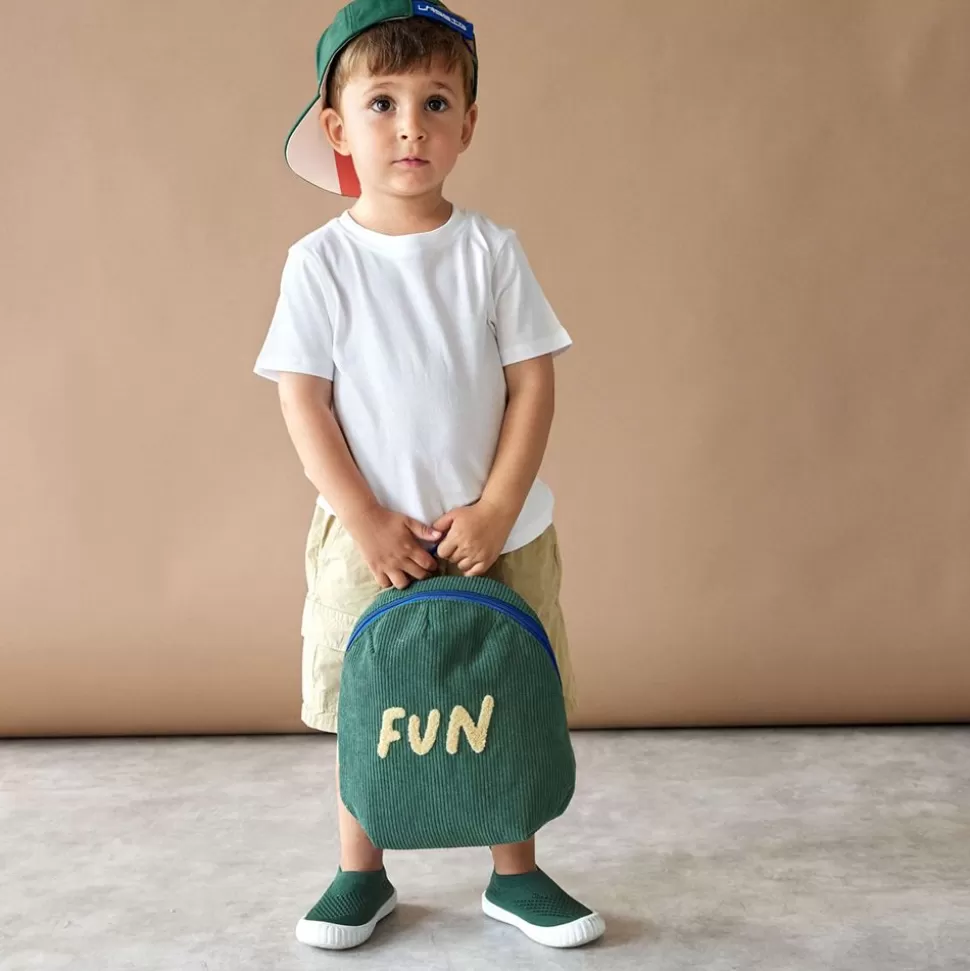 Sac A Dos Tiny Little Gang - Fun Vert Ocean | LÄSSIG Clearance