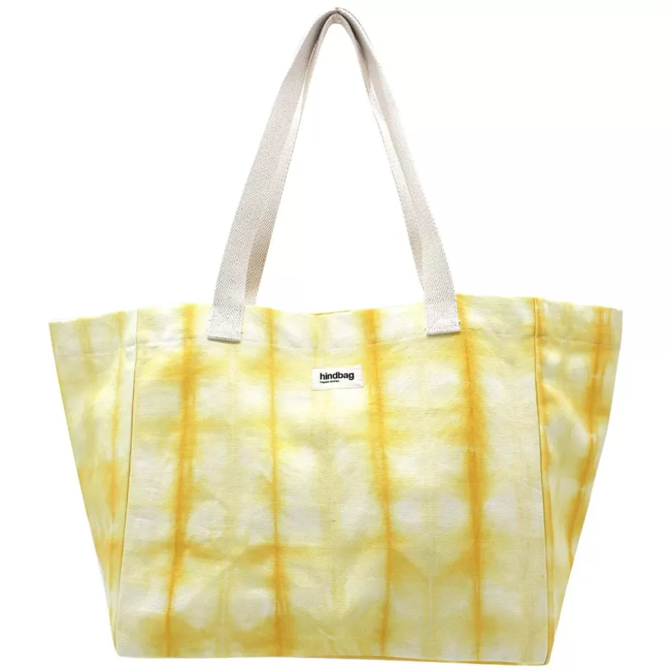 Sac Cabas Claude - Tie Dye Jaune | Hindbag New