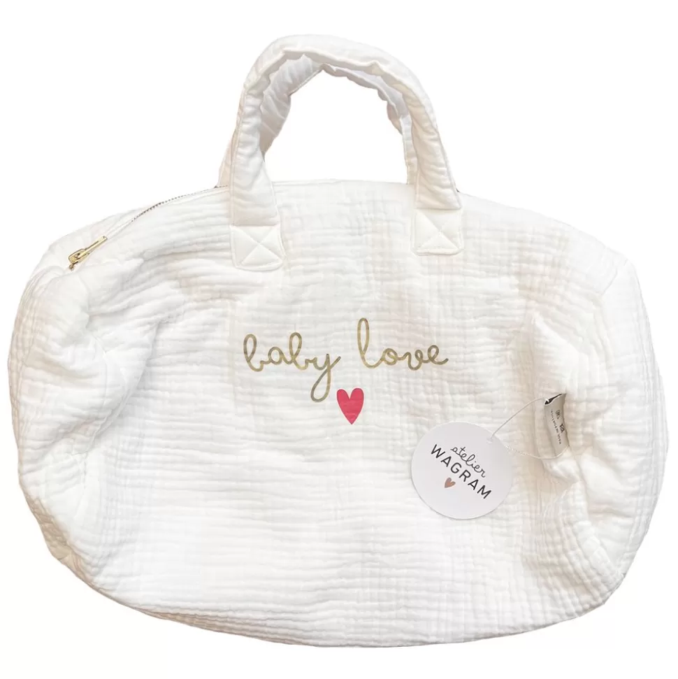 Sac Polochon - Ecru Baby Love | Atelier Wagram Cheap