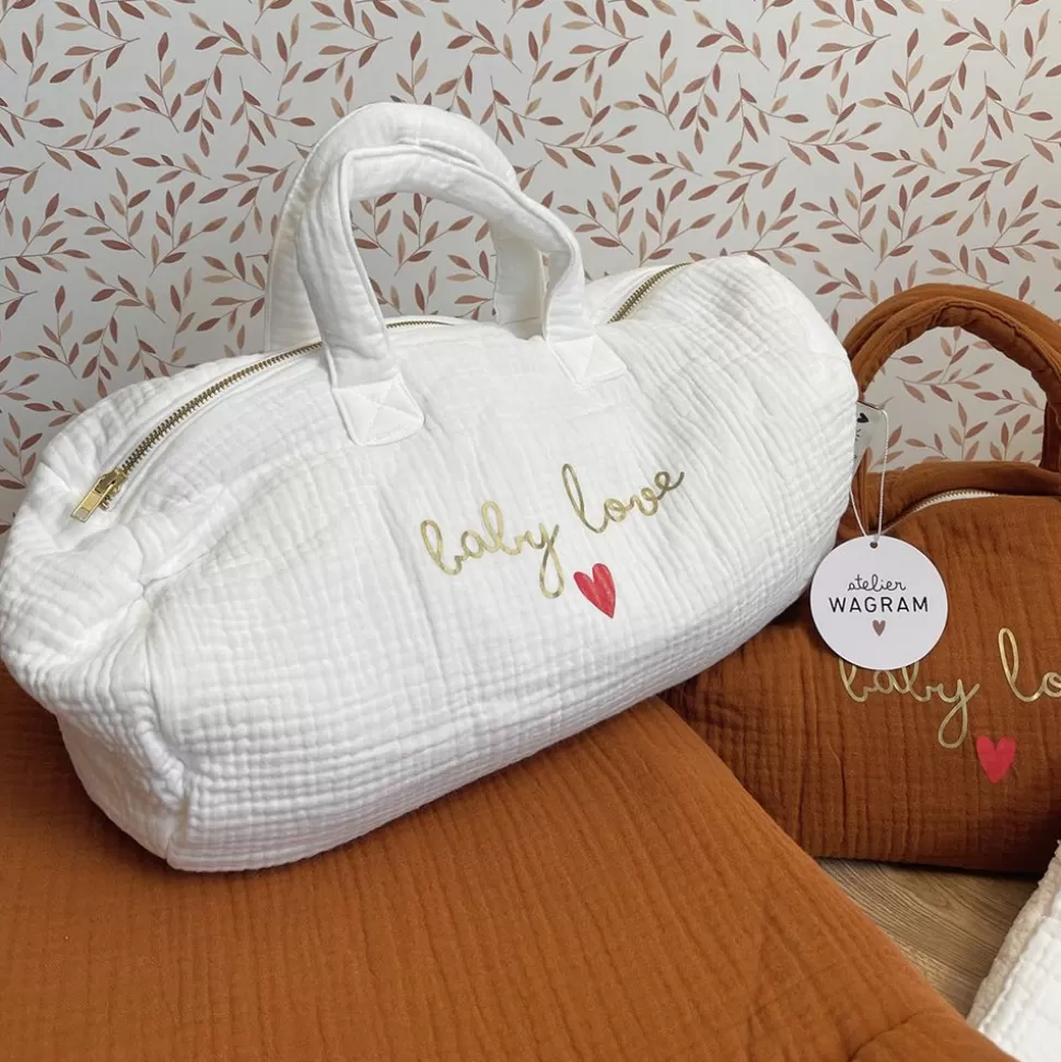 Sac Polochon - Ecru Baby Love | Atelier Wagram Cheap