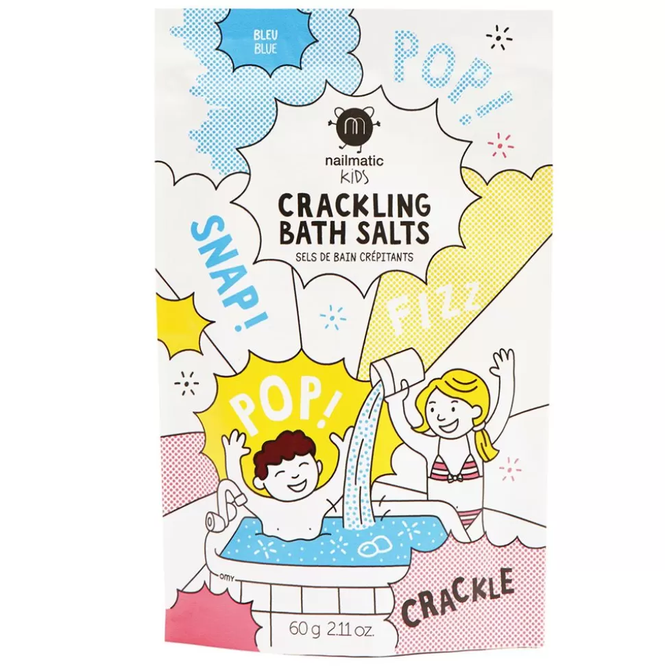 Sels De Bain Crepitants Bleu - 60 G | Nailmatic Sale