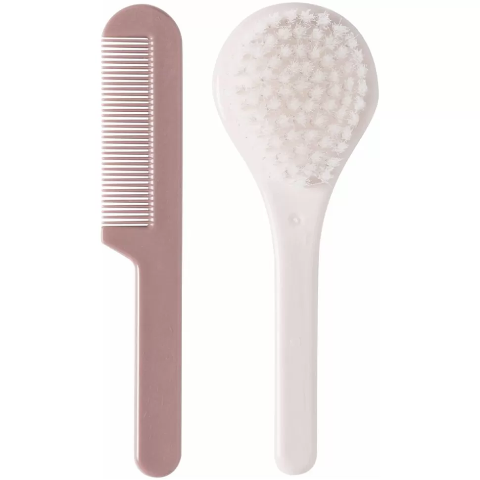 Set Coiffure Brosse Et Peigne - Rose Blossom | Luma Discount