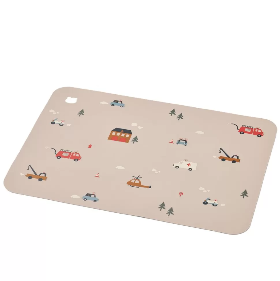 Set De Table Jude - Emergency Vehicles Sandy | Liewood Discount