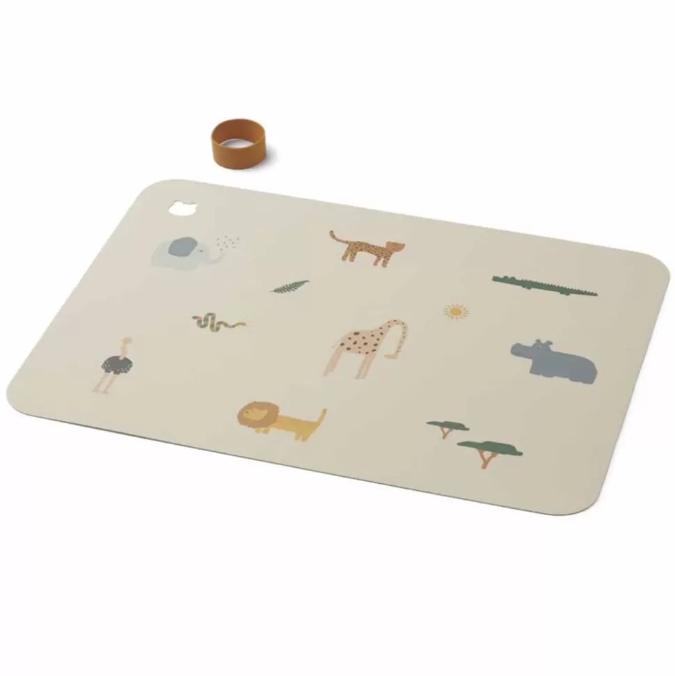 Set De Table Jude - Safari Sandy Mix | Liewood New