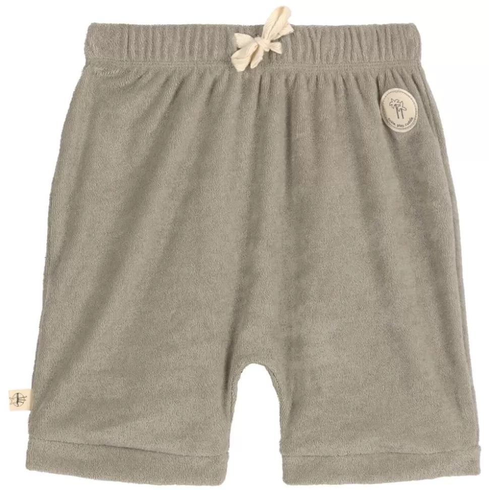 Short En Tissu Eponge Olive - 3/6 Mois | LÄSSIG New