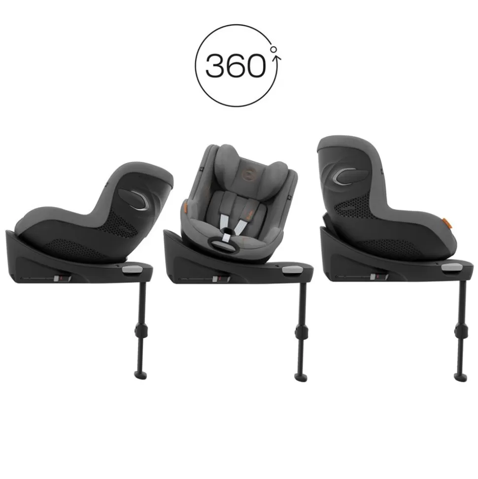 Siège Auto Sirona G I-Size Groupe 0+/1 - Lava Grey | Cybex New