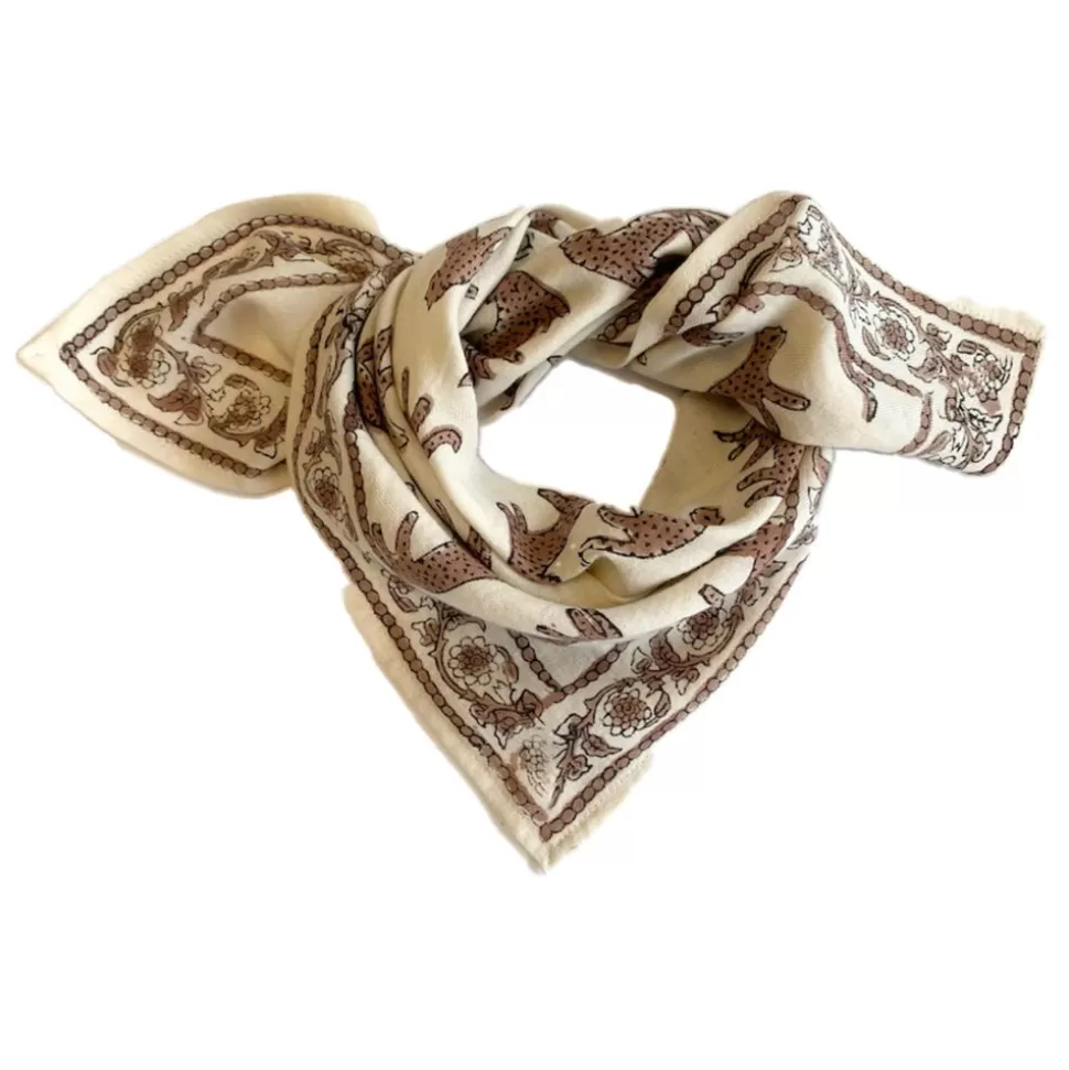 Small Foulard Manika Bengale - Latte | Apaches Online