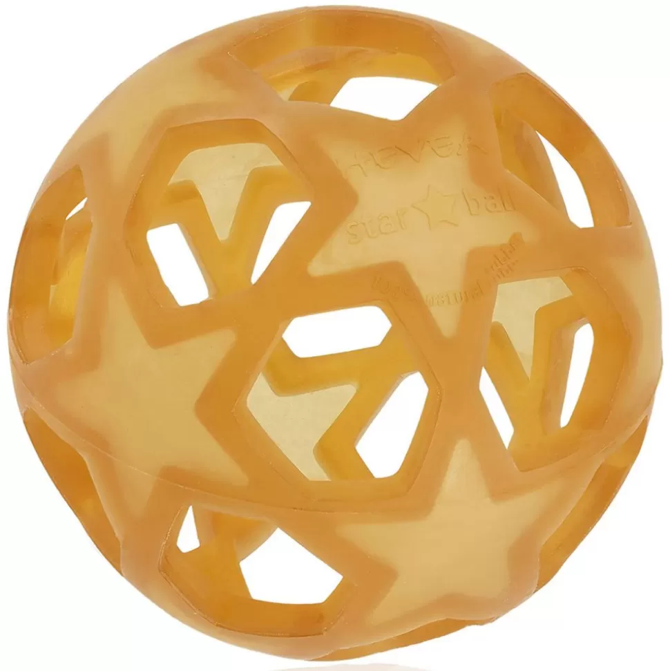 Star Ball Caoutchouc Naturel - Jaune | HEVEA Cheap