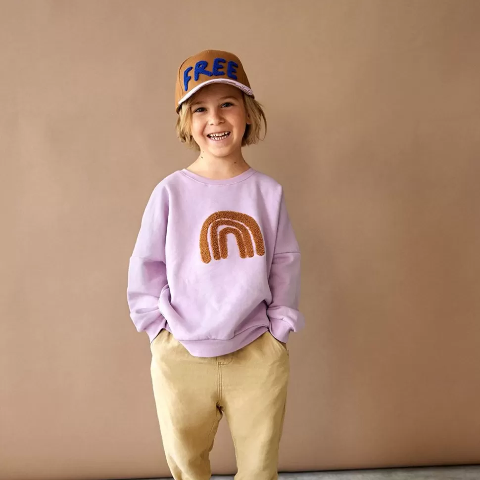 Sweat Little Gang Arc-En-Ciel Lilas - 2/4 Ans | LÄSSIG Best Sale