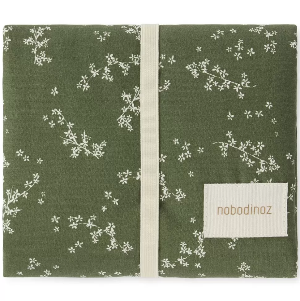 Tapis A Langer Nomade Stories - Green Jasmine | Nobodinoz Sale