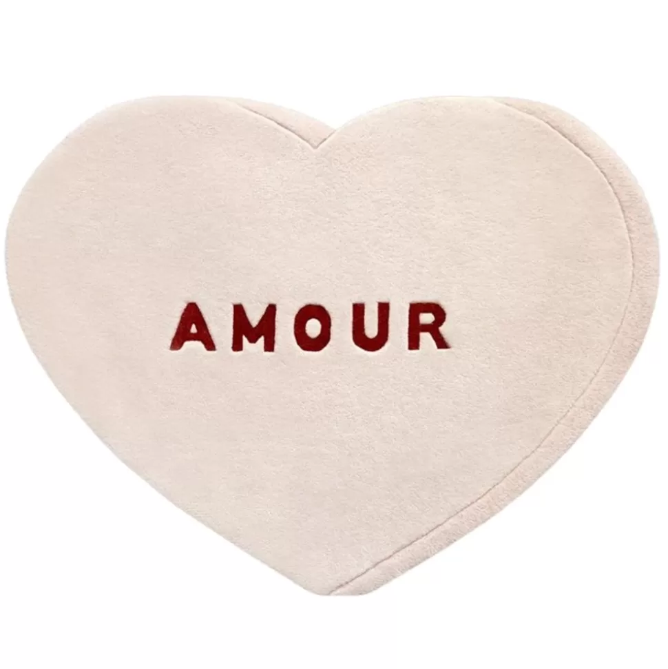 Tapis Coeur Amour - 80 X 100 Cm | Maison Deux Sale