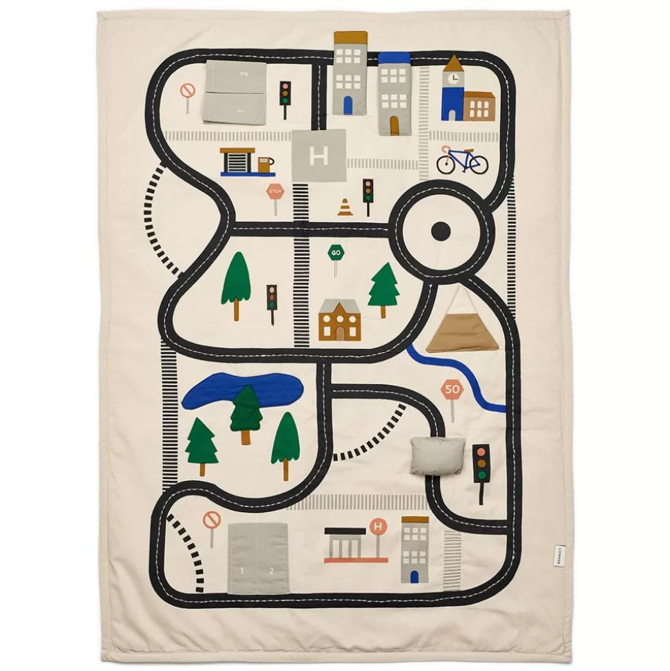 Tapis D'Activites Adonna - Road Map Sandy | Liewood Fashion