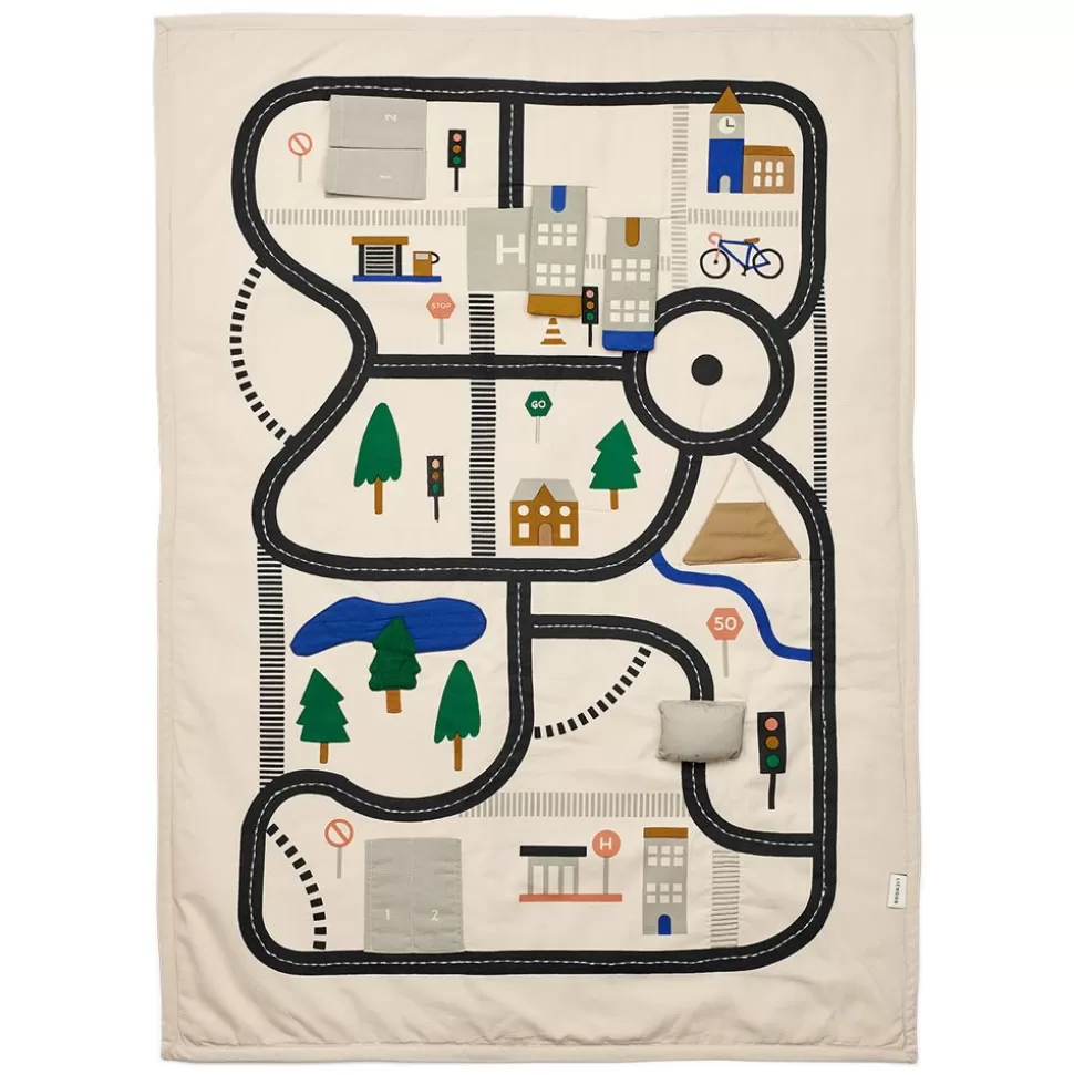 Tapis D'Activites Adonna - Road Map Sandy | Liewood Fashion